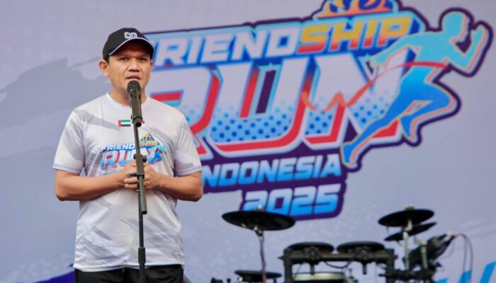 Wagub Aceh Buka Friendship Run UAE–Indonesia 2025