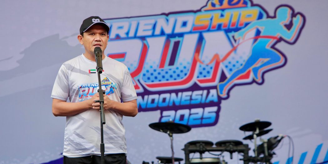 Wagub Aceh Buka Friendship Run UAE–Indonesia 2025