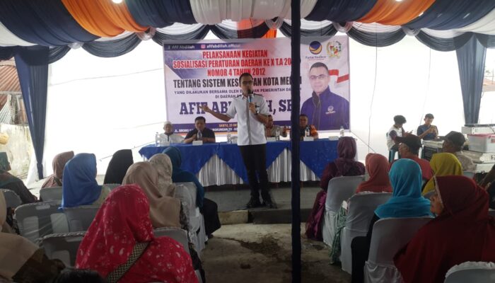 Rumah Sakit Penuh Pasien ISPA, Afif Abdillah Ajak Warga Medan Jaga Kesehatan