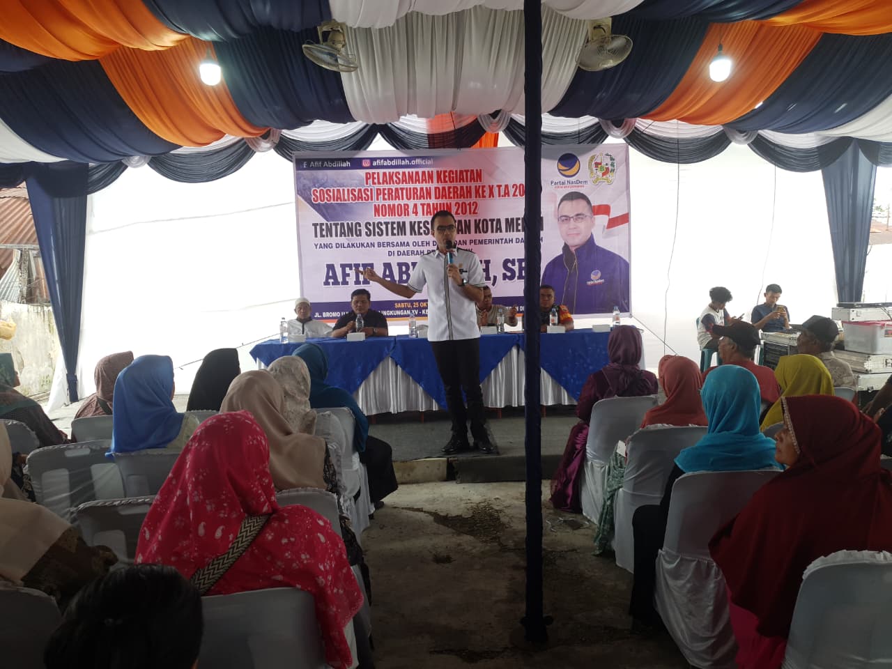 Rumah Sakit Penuh Pasien ISPA, Afif Abdillah Ajak Warga Medan Jaga Kesehatan