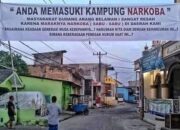 Warga Belawan Resah, Pasang Spanduk: Anda Memasuki Kampung Narkoba