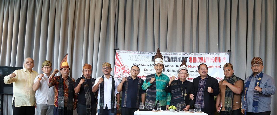 Aliansi Masyarakat Simalungun Tolak Klaim Tanah Adat Di Simalungun