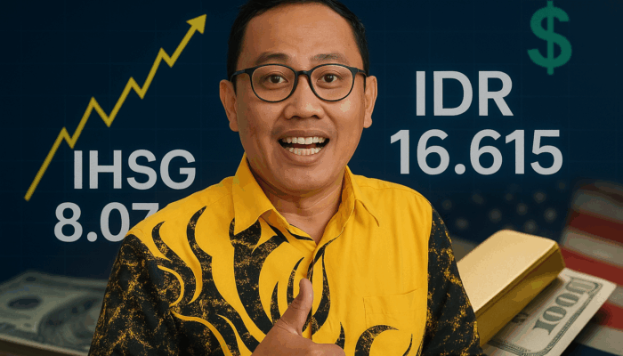 Pemerintahan AS Ditutup, IHSG Dan Rupiah Tetap Menguat