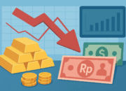 Rupiah Melemah Jelang Kebijakan BI, Harga Emas Turun