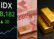 IHSG Dan Rupiah Bergerak Sideways Jelang Rilis Cadangan Devisa, Emas Menanjak