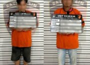 Dua ‘Rayap Besi’ Ditangkap Polsek Medan Timur Di Jl. HM Yamin