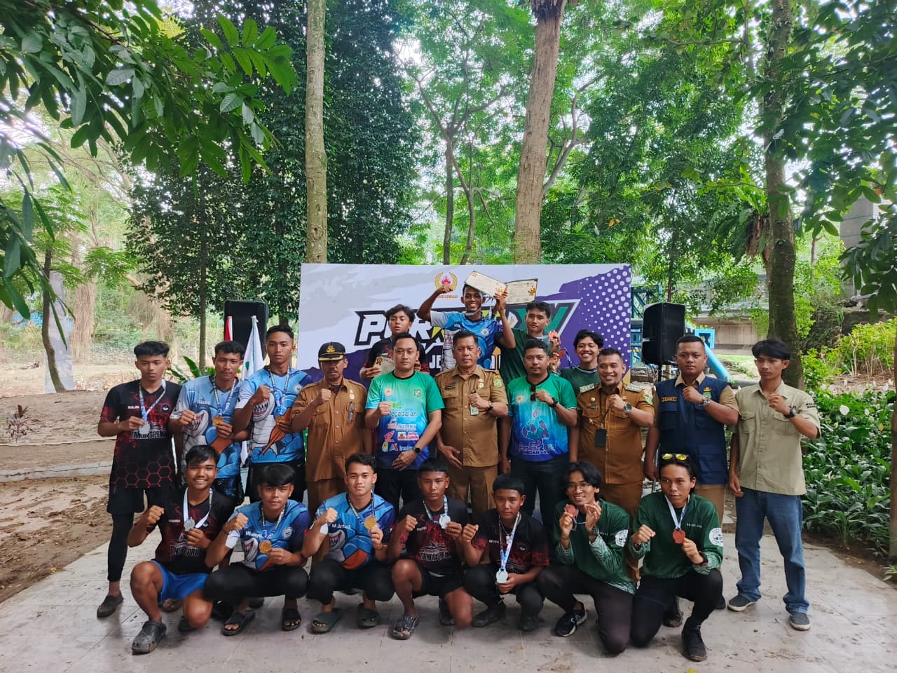 Raih 2 Emas, Belawan Berjaya Di Sprint Arung Jeram