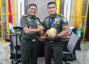 Danrem 011/Lilawangsa Sambut Letda Andri Yanto, Altet Binaraga Juara Internasional