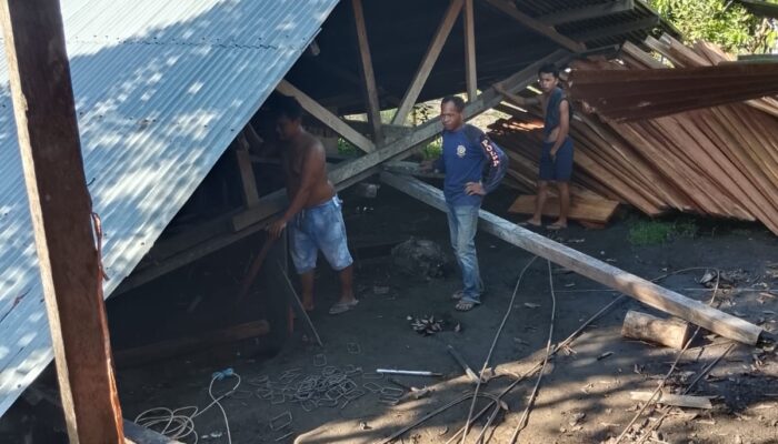 Gempa M6.6 Guncang Lima Distrik Sarmi Papua, Puluhan Rumah Rusak