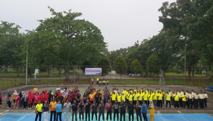 PT KPI RU II P. Brandan Olahraga Bersama Forkopimcam 