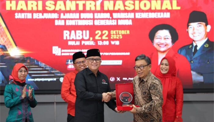 PDIP Peringati Hari Santri 2025, Hasto Sampaikan Tiga Pesan Mega