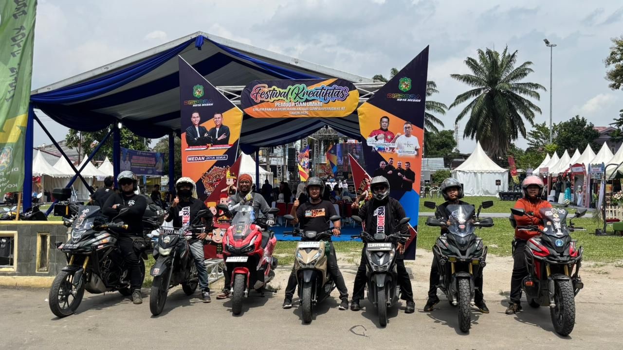 Honda Warnai Festival Kreativitas Pemuda Dan UMKM Kota Medan