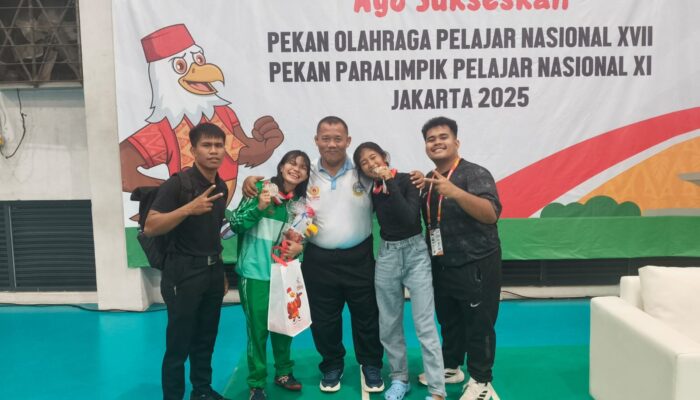 Gulat Sumut Kembali Sabet Perak Popnas 2025