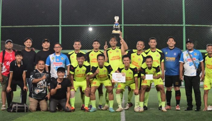 Korpri Dambaan Juara Trofeo Mini Socer