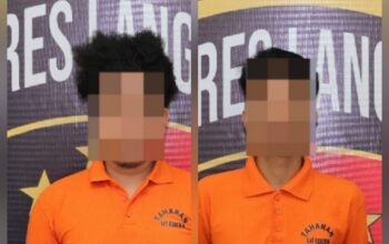  Sat Reskrim Polres Langkat Amankan Dua Oknum Mahasiswa Terlibat Kasus Pemerasan