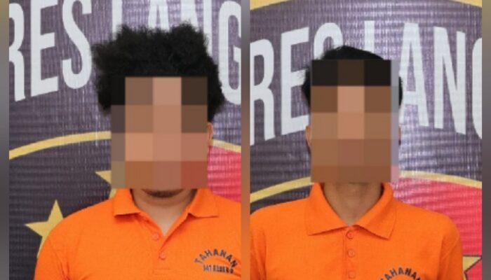  Sat Reskrim Polres Langkat Amankan Dua Oknum Mahasiswa Terlibat Kasus Pemerasan