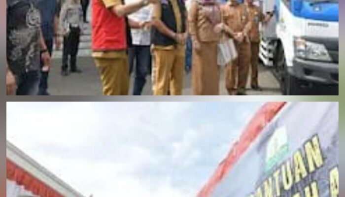 Mualem Salurkan Bantuan Bencana Ke 10 Kabupaten