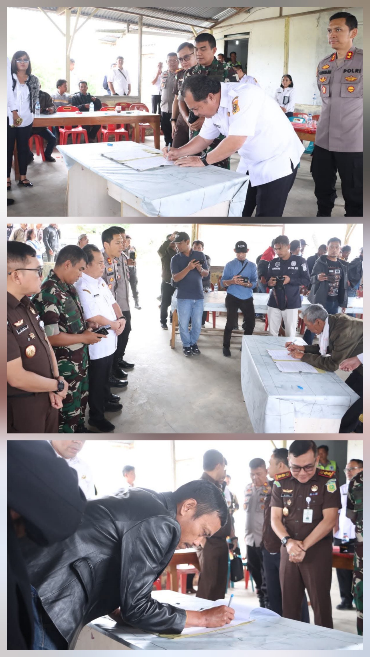 Konflik Desa Parbuluan VI Berakhir Damai, Pemkab Dairi Jadi Mediator