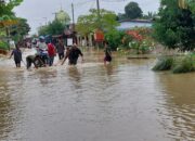 Tanggul Jebol, Ratusan Rumah Di Kecamatan Wampu Terendam Banjir