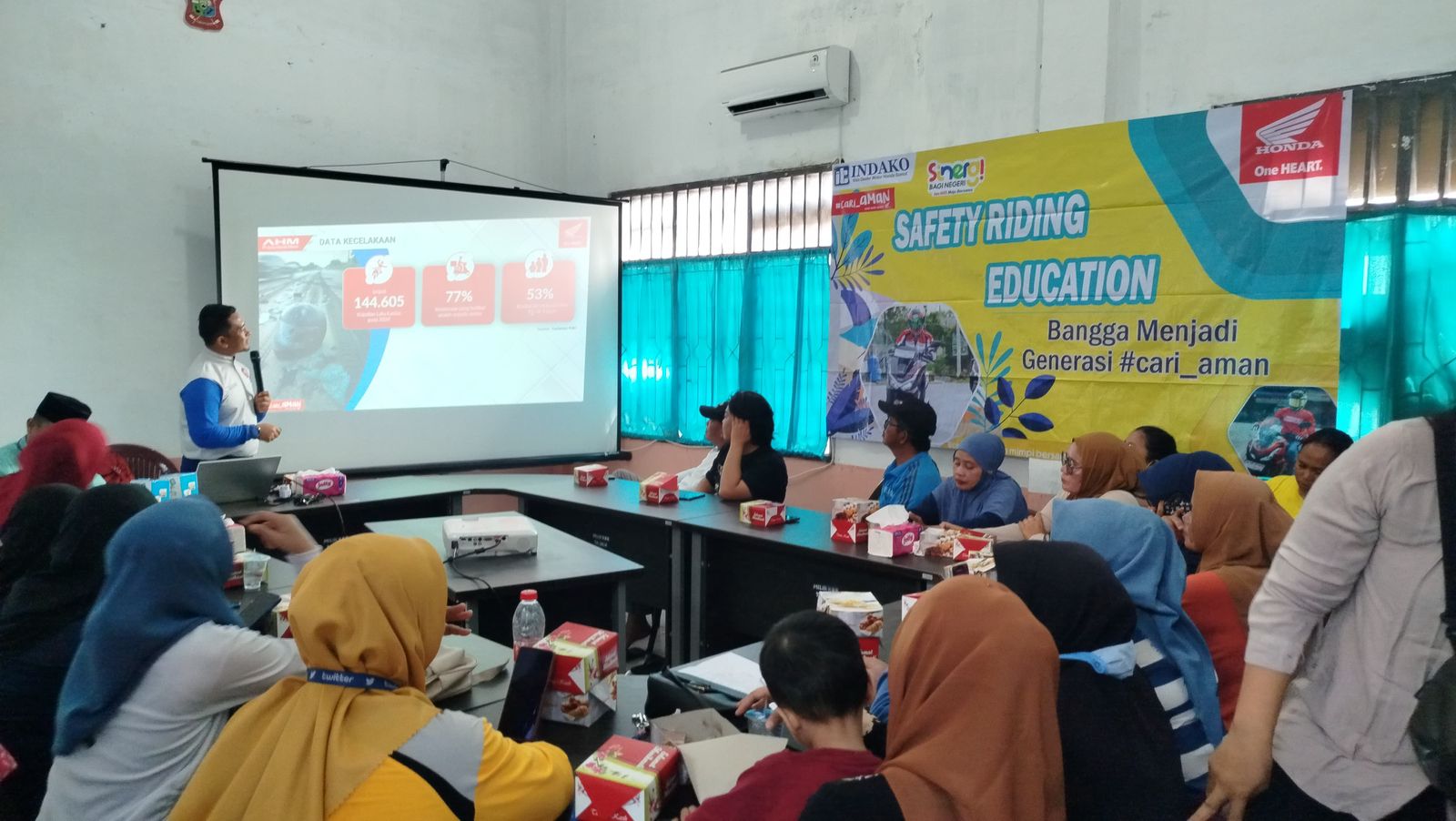 Honda Terus Gaungkan Edukasi #Cari_Aman