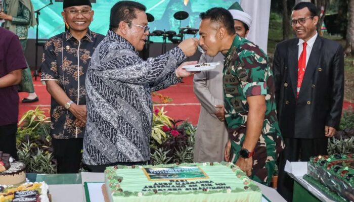 Yonif 122/TS Rayakan HUT Ke-61, Wesly Apresiasi Dedikasi Jaga NKRI