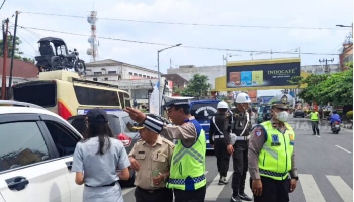 Polres Pematangsiantar Gelar Razia Pajak Kendaraan Bermotor