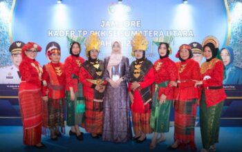 TP PKK Tebingtinggi Ikuti Jambore Kader PKK Se-Sumut