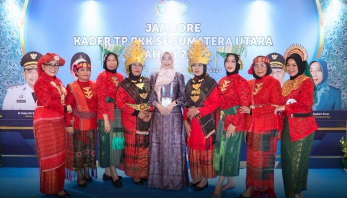 TP PKK Tebingtinggi Ikuti Jambore Kader PKK Se-Sumut