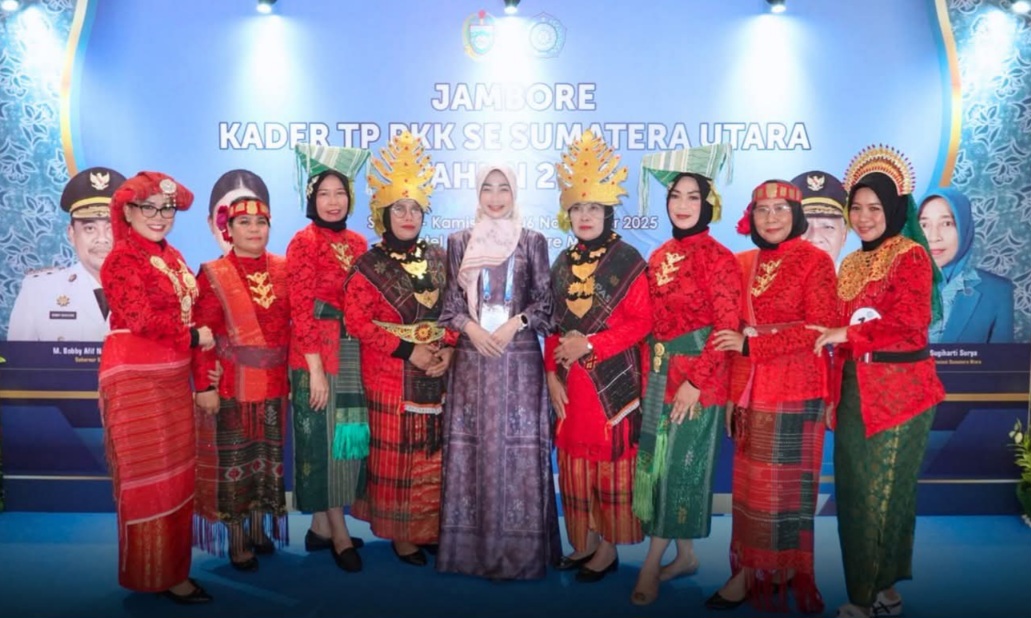 TP PKK Tebingtinggi Ikuti Jambore Kader PKK Se-Sumut