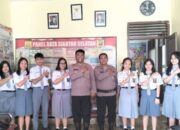 Siswa SMA Kalam Kudus Kunjungi Polsek Siantar Selatan