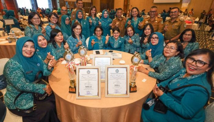 TP PKK Pematangsiantar Raih Juara Di Tiga Kategori Lomba Tingkat Sumut