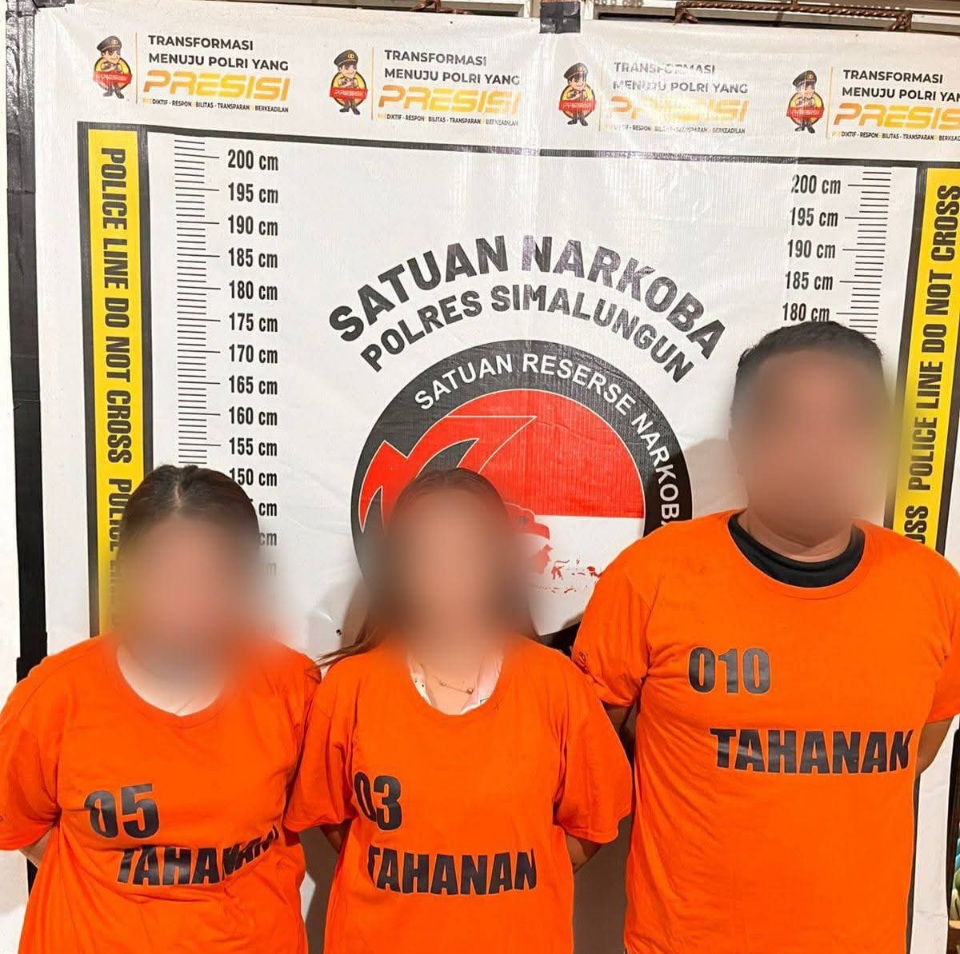 Polres Simalungun Ringkus Tiga Pengedar Ekstasi, Sita 10 Pil Tengkorak