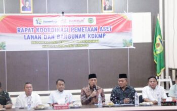 Pemkab Padanglawas Gelar Rakor Pemetaan Aset Koperasi Desa Merah Putih