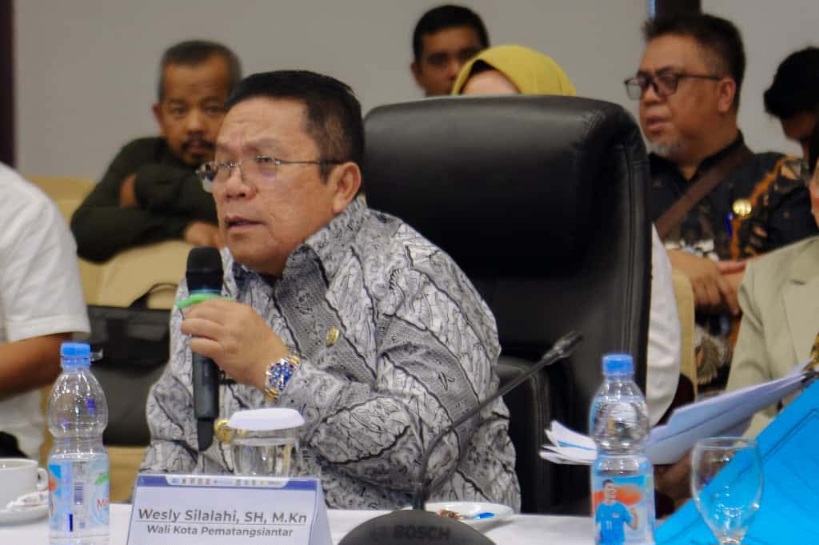 Wesly Paparkan Strategi Kendalikan Inflasi Pematangsiantar Di HLM TPID