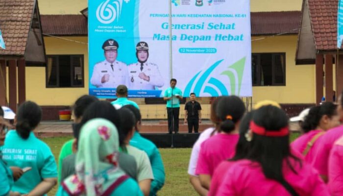 Sekda Pematangsiantar Hadiri Puncak Peringatan HKN Ke-61