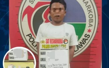 Pengedar Sabu Pasar Sibuhuan Diciduk Polisi