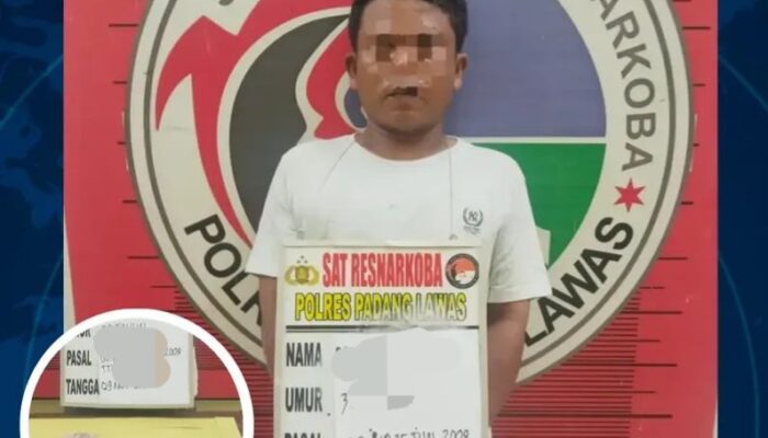Pengedar Sabu Pasar Sibuhuan Diciduk Polisi