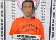 Polres Pematangsiantar Bekuk Pria Pemilik 3,28 Gram Sabu Di Jalan Melati