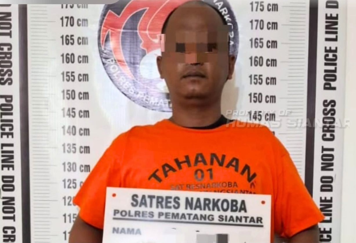 Polres Pematangsiantar Tangkap Pemilik 10 Butir Ekstasi Di Jalan SM Raja