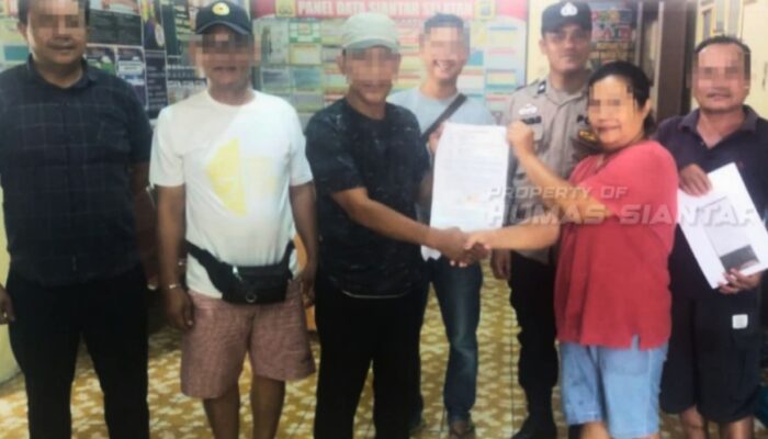 Polsek Siantar Selatan Damaikan Warga Berselisih Paham