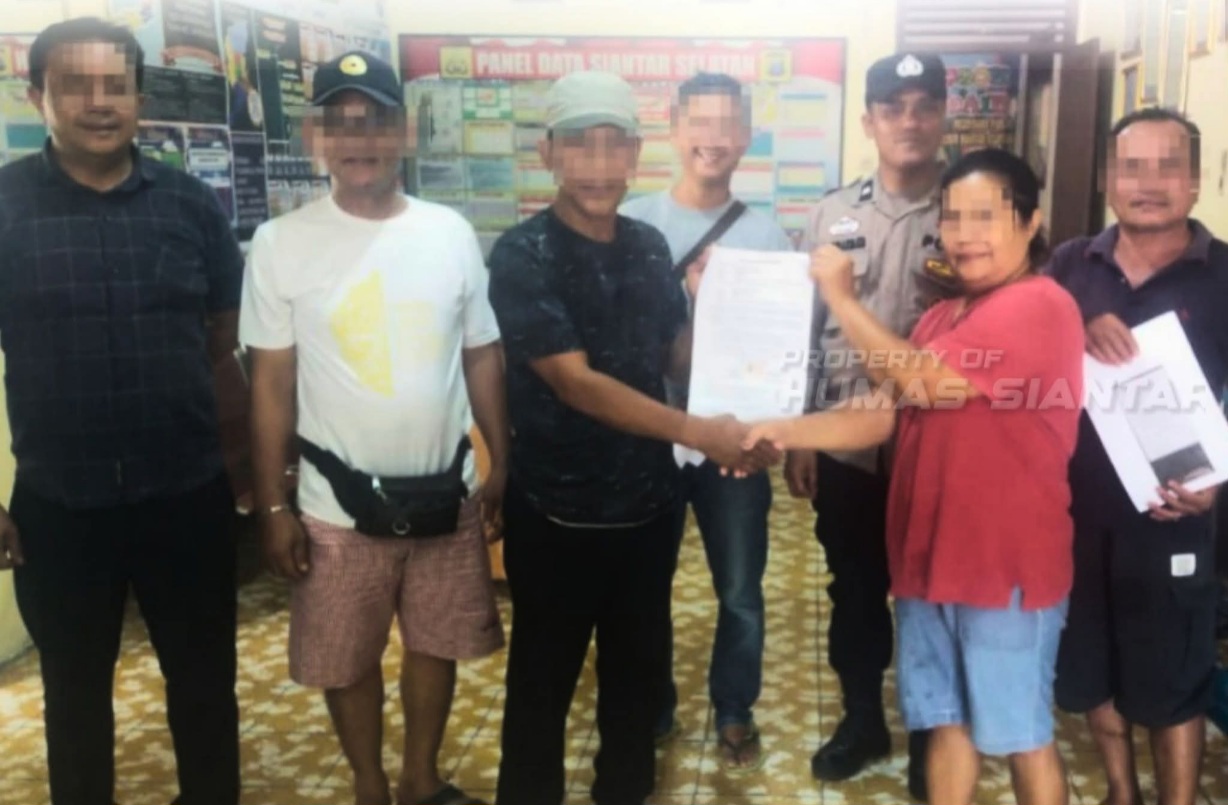 Polsek Siantar Selatan Damaikan Warga Berselisih Paham