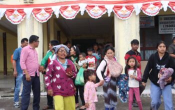 Warga Parbuluan VI Akhiri Pengungsian Setelah Seminggu