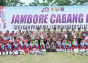 Wabup Labusel Buka Jambore Pramuka Cabang III Tahun 2025