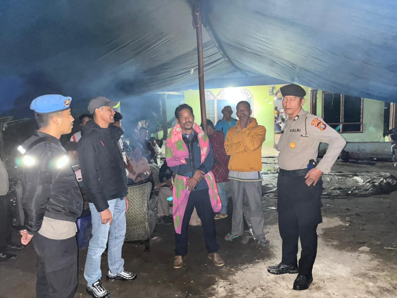 Polres Dairi Gelar Patroli Skala Besar Di Parbuluan VI