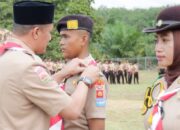 Wabup Palas Buka Perkemahan Saka Wira Kartika Kodim 0212/TS