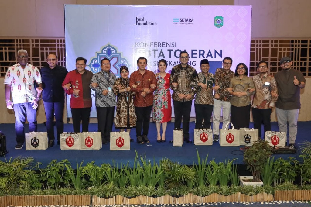 Wesly Hadiri Konferensi Kota Toleran Di Singkawang, Bahas Penguatan Ekosistem Toleransi