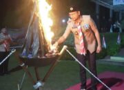 Jambore Pramuka Labusel 2025 Ditutup, Bupati Tekankan Kemandirian Generasi Muda