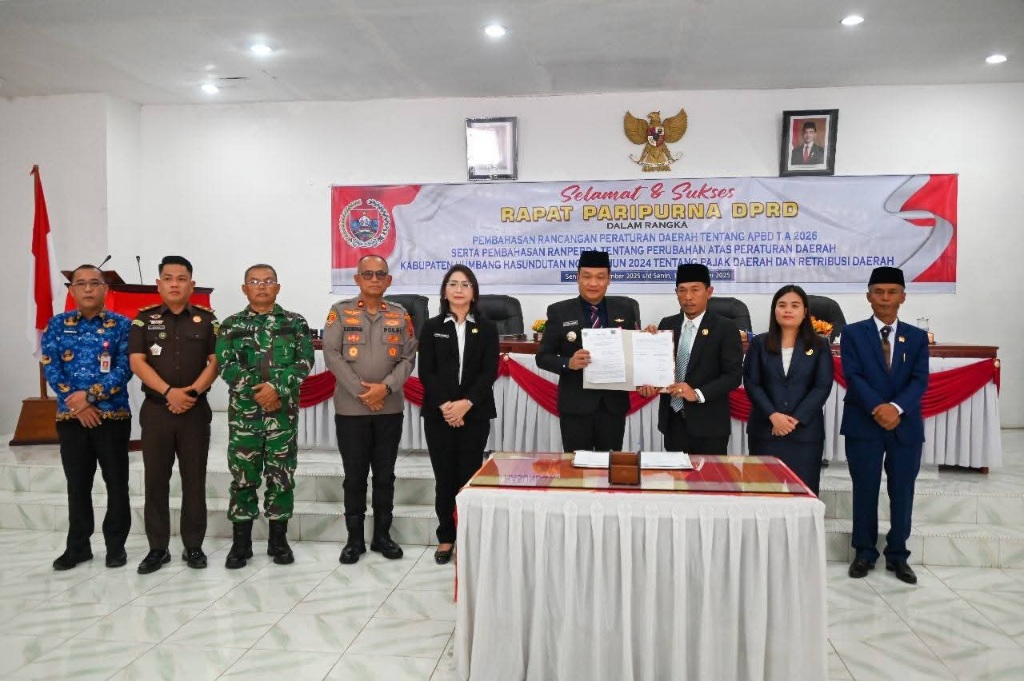 APBD Humbang Hasundutan 2026 Disetujui Rp888 Miliar Lebih