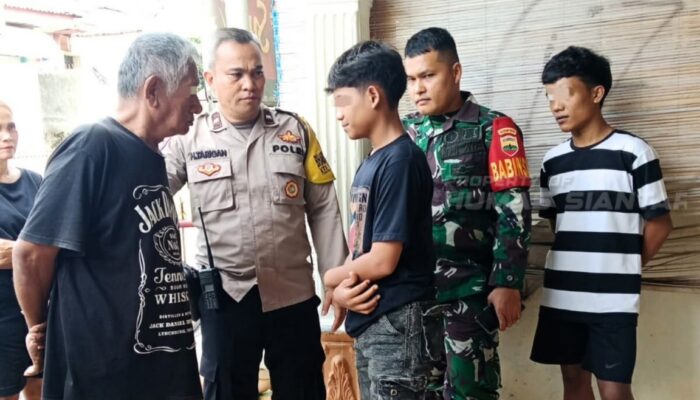 Bhabinkamtibmas Siantar Selatan Mediasi Kasus Pencurian Rambutan