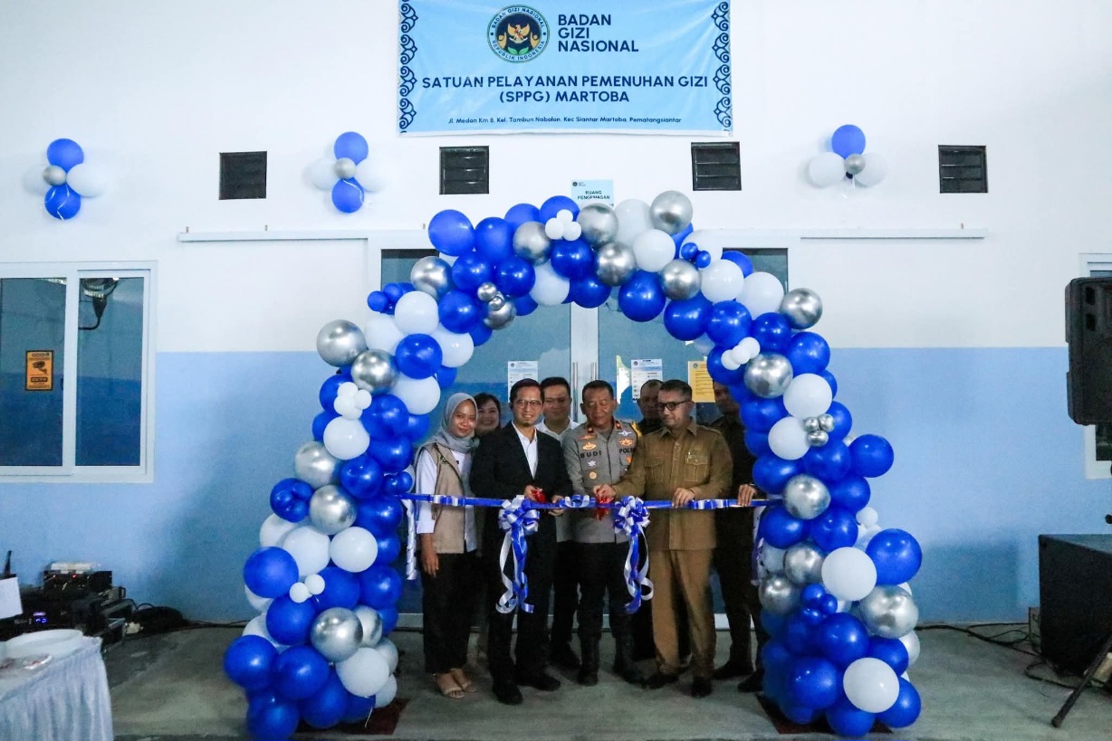 SPPG Martoba Diresmikan, Layani Gizi Masyarakat Siantar